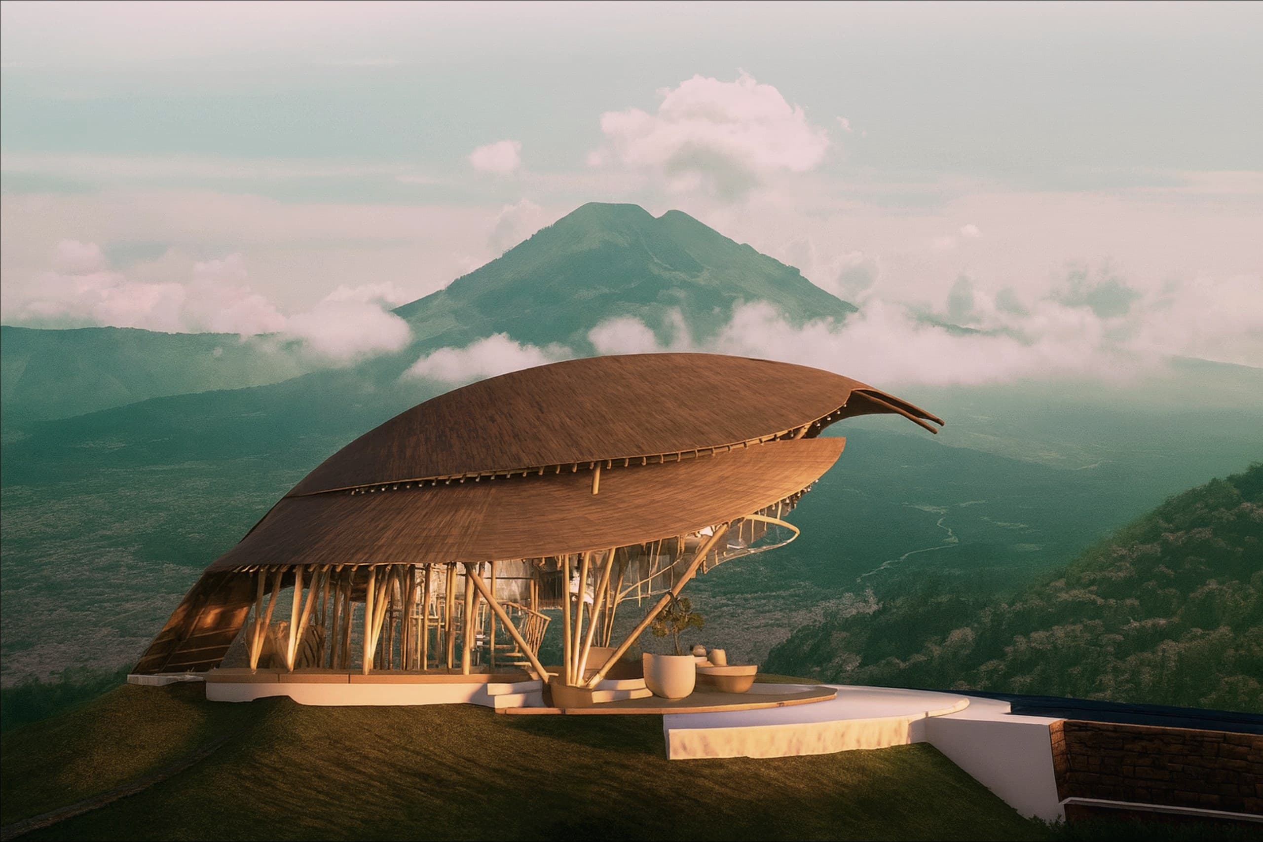 Harpy Eagle Villa by DUAGUA, luxury bamboo villa
